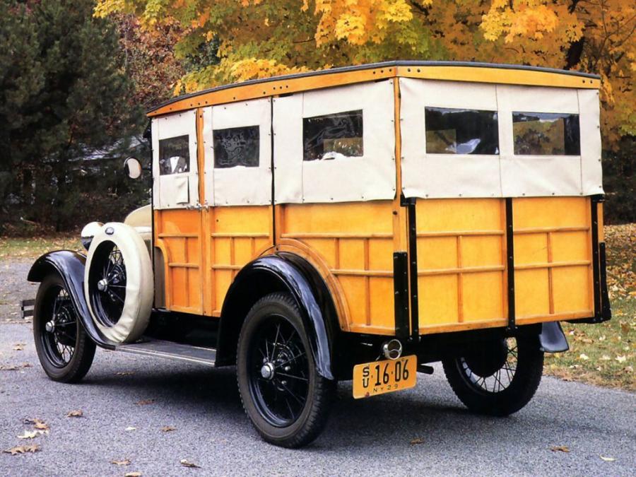  Ford Model A Woody Station Wagon 1929 года  (фото 22 из 26)